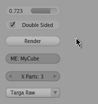 mockup image of some new GUI controls for Blender
